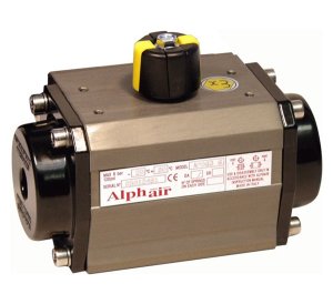 Alphair pneumatic actuator - AP series - with internal stops