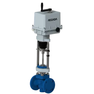 Two-way shut-off and control valves Series RV 2x0 (Ex)